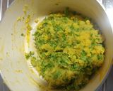 A picture of step 1 of Aloo paratha.