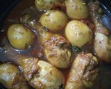 Foto langkah ke 3 dari resep Semur ayam bertelur.