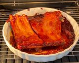 A picture of step 1 of Pork Belly Spare Ribs with Sweet & Sticky BBQ Basting Sauce.
