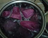 Foto langkah ke 1 dari resep Bola Ubi Ungu Coklat Lumer.