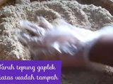 Tiwul Kerucut ala Rianti Kitchen