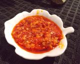 A picture of step 4 of Zakie's Chilli Chutney.