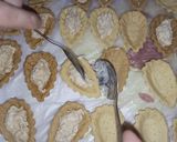 صورة لخطوة 8 من وصفة دليس جوز الهند (بنكهة الرافيللو) 🤍🥥
