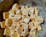 A picture of step 2 of Tawa Paneer.