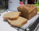 Foto langkah ke 5 dari resep Roti Tawar Oatmeal Madu.