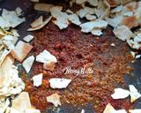 A picture of step 3 of Papad Churi.