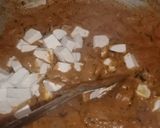 A picture of step 4 of Paneer makhni gravy.
