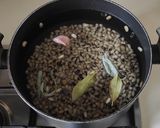 A picture of step 7 of Minestra with Triddhi and Black-Eyed Peas.