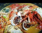 Foto langkah ke 6 dari resep Kepiting Kerang Bumbu bali santan Simple.