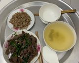 Hình bước làm 3 của món Thịt băm chưng hành