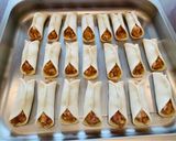 A picture of step 5 of Guo Tie (Chinese pan fired dumplings).