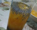Foto langkah ke 4 dari resep Orange squash khaki fusion.