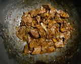 A picture of step 3 of Lamb liver.
