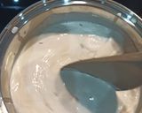Foto del paso 4 de la receta: Tarta 3 chocolates con base de galleta y turrón 🍫🥄🍫