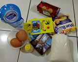 Foto langkah ke 1 dari resep Puding marie regal 3 lapis.