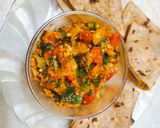 લીલી ડુંગળી અને રીંગણા નો ઓળો (Lili dungli-ringan no oro recipe in Gujarati) રેસીપી સ્ટેપ5ફોટો