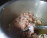 A picture of step 3 of Garlic rice with chicken shashlik.