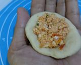 Foto langkah ke 9 dari resep Bakpao Ekonomis Isi Telur Orak-arik dan Gula Merah.