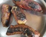রোস্টেড সুইট পটেটেো চাট (Sakarkandi bhuna chaa / roasted sweet potato chat recipe in Bengal) রেসিপির ধাপ 2 ছবি