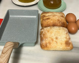Foto del paso 1 de la receta: Tortilla casi japonesa, mmmm para bocadillos, con aire español