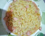 Foto langkah ke 2 dari resep 137. Pizza Mie / Dadar Mie.