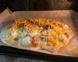 A picture of step 5 of Teriyaki Mayo Chicken Pizza.