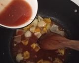 Foto langkah ke 2 dari resep Telor ceplok asam manis.