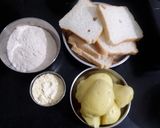 બ્રેડ પકોડા(bread pakoda recipes in Gujarati) રેસીપી સ્ટેપ1ફોટો