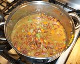 A picture of step 3 of Vegan Porotos Canela with Vegetables, Jon Style.
