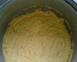 A picture of step 1 of Steam corn cake.