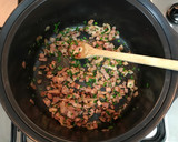 Foto del paso 5 de la receta: Pan de campo con fondue de quesos, tocineta y ciboulette