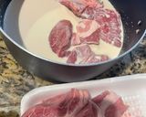 Hình bước làm 1 của món Thịt heo hầm sốt cà