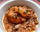 Foto del paso 11 de la receta: Pollo en salsa de mostaza y leche de coco con arroz integral