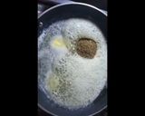 A picture of step 2 of Moong daal thalli.