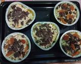Foto langkah ke 4 dari resep Puding Roti Tawar Panggang.