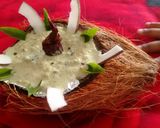 A picture of step 2 of Coconut chutney.