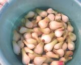 Hình bước làm 1 của món Dưa hành