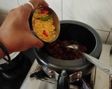 A picture of step 3 of Mung dal khichadi.