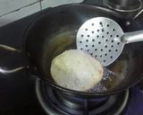 A picture of step 3 of Radhaballavi & Aloo Dum.