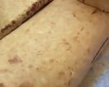 A picture of step 8 of Yule Log Cake.