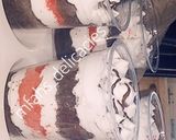A picture of step 13 of Chocolate and red velvet parfait 🥤.