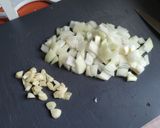 Foto del paso 1 de la receta: Gulash de salchichas