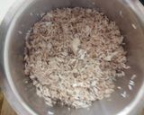 A picture of step 1 of Veg Manchurian fried rice.