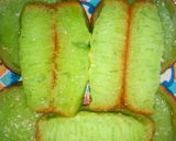Foto langkah ke 15 dari resep Bika Ambon Kentang Pandan ~ GLUTEN FREE OIL FREE.