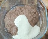 Gambar langkah 3 resipi Chocolate Kurma Sourdough Bread.