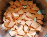 Une image de l'étape 1 de Gaufres salées à la patate douce 🍠❤️.
