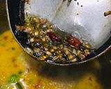 A picture of step 3 of Moong masoor ki dal.