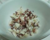 Foto del paso 3 de la receta Tartar de pulpo, maíz dulce y pimientos del piquillo