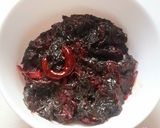 A picture of step 6 of Laal Saag Bhaji.