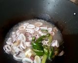 Foto langkah ke 3 dari resep Cumi Cabe Ijo.